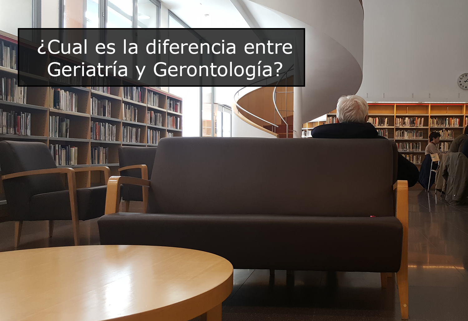 Diferencia entre geriatría y gerontología